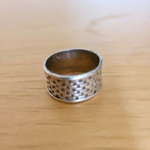 Sterling Silver Ring - size 8.5